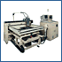 Glass substrate R-beveling machine